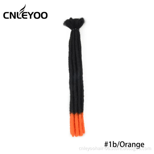 Factory Wholesale 10 Root Crochet Hair 100% Handmade Short and Long Dread Lock Extension For Daily Use